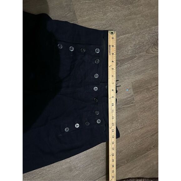 Vintage Military Wool USS Ranger Enlisted Top and Pants Navy Wool Wide Leg Sz 30 - Picture 12 of 15